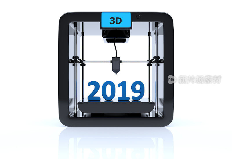 2019 3D打印数字概念